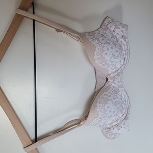 Body by Victoria's Secret Lined Demi Cream Bra 34a